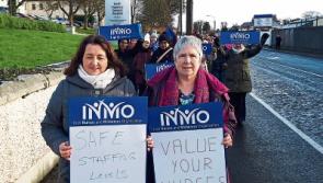 Strong public support for nurses on picket line at South Tipperary General Hospital