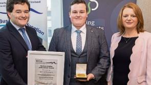Tipperary student at Rockwell College honoured with business award