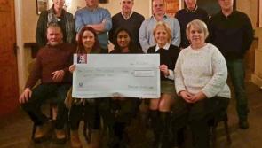 A hard-working Tipperary Community Council just presented two big cheques for Cancer charities