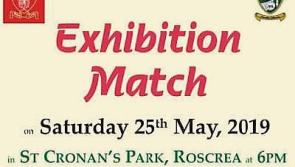 Jimmy Cunningham benefit night in Roscrea on Saturday, May 25