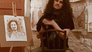 Caffeine ARTddiction exhibition for Roscrea library from June 3 to 28