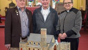 Model of Clonmel's oldest building presented to St. Mary's Church of Ireland