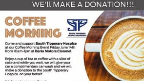 Tipperary motor firm offers coffee, cake, free car wash and a donation to Hospice