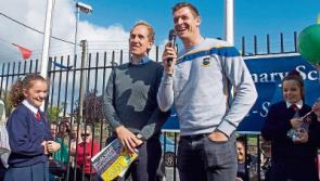Tipperary hurling captain visits Carrick-on-Suir to raise school’s 7th Green Flag