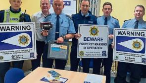 Tipperary gardai trained on property marking to cut down on crime