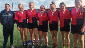 Members of Co. Tipperary rugby club compete in Munster girls development squad blitz