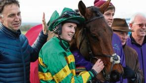 Tipperary jockey Rachael Blackmore rides her first winner for leading owner JP McManus