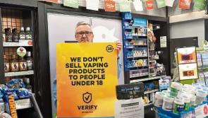 Tipperary shop owners among those not selling e-cigarettes to under 18s