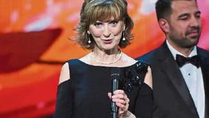 Tipperary's Adi Roche accepts Best New Drama award at UK National Television Awards