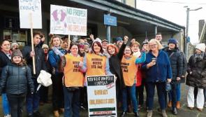 Tipperary campaigners join hospital protest