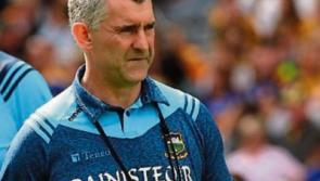 Tipp hurling manager Liam Sheedy takes part in Concern’s fundraising long jump challenge