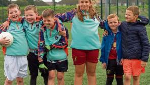 Bad weather failed to dampen spirits at Carrick Davins Cúl Camp