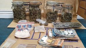Gardaí seize an estimated €21,500 in drugs and cash during search in Holycross