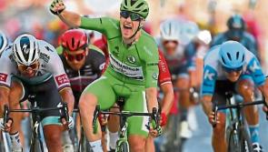 Tipperary cyclist Sam Bennett "deserves" sports person of the year award