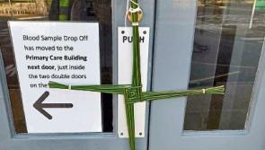 Campaigners decorate closed Carrick-on-Suir hospital with St Brigid’s Crosses 