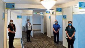 Covid-19 vaccination of people aged 65-69 began at Clonmel centre today 