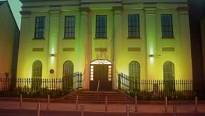 Tipperary council offices lit up in green to highlight Organ Donor Awareness Week