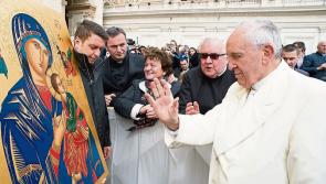 Holycross Novena: World Meeting of Families icon proves a major attraction  for thousands of pilgrims			