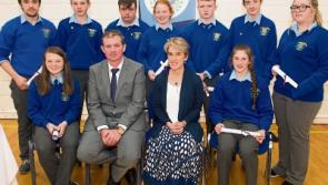 Students Awards Day at Patrician Presentation secondary school in Fethard