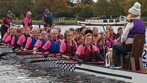 Clonmel breast cancer survivors enjoy dragon boat series in Henley