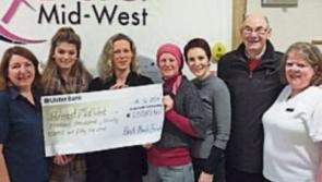 Nenagh woman Majella raises €13,000 for Limerick hospital services