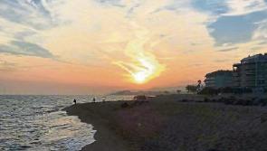 'I unloaded my suitcases and headed straight to the beach'