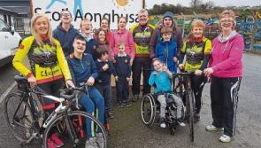 Cyclists take to the roads for Scoil Aonghusa in Cashel