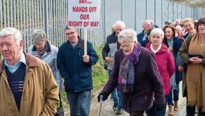 Warning letter on Clonmel right of way issued by Tipperary County Council