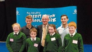 Quiz team meet Olympic heroes at national finals