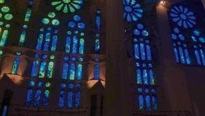Sarah's visit to La Sagrada Familia