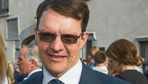 Tipperary-based horse trainer Aidan O'Brien celebrates sixth Derby success
