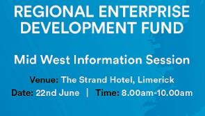 Calling all Tipperary businesses to €60m Regional Enterprise Development session in Limerick