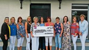 Carrick on Suir Mini-marathon women donate to St Brigid's Hospital
