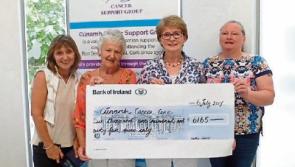 Cancer Care Cheque Presentation