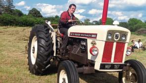Tractor Celebration! The David Brown tractor at Clonoulty Vintage Day
