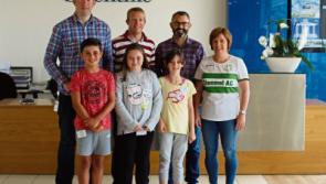 Erin designs special medal for family 5k
