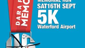 Organisers honour the four rescue 116 crew members with Run Medal