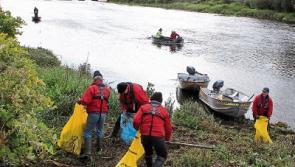 Volunteers clear six tonnes of waste from River Suir