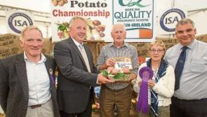 Tipperary Potato Grower honoured at the Bord Bia All Ireland Potato Championships