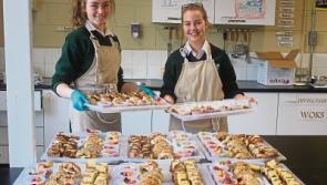 Tasty food made and tasted at Healthy Eating week in Cashel Community School