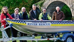Carrick-on-Suir River Rescue is presented with new boat
