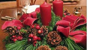 Christmas flower arranging at Clonmel Garden Centre