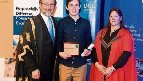 Tipperary student wins DCU scholarship for academic excellence