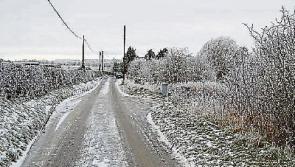 Tipperary weather alert - wintry conditions later today and tonight