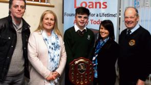 Congratulations to Brian Morrissey, honoured as Cashel Lions Club 'Young Ambassador of the Year'