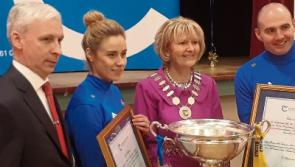 Tipperary ladies footballers honoured with civic reception by County Council