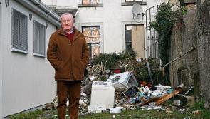 Illegal dumping on Carrick-on-Suir social club's grounds is a fire hazard