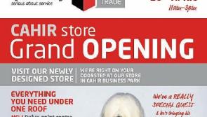 Grand opening at Cahir business TJ O'Mahony's