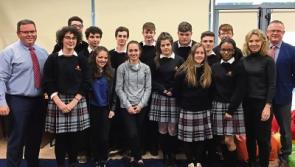 French connection for Col&aacute;iste Phobal Roscrea students