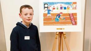 Congratulations to Benjamin Franklin from Lattin, Co. Tipperary,  honoured at Sightsavers Junior Painter Awards